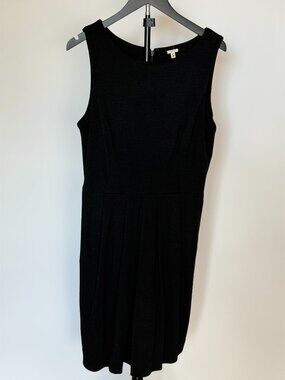 J. CREW Little Black Sleeveless Fit & Flare Dress